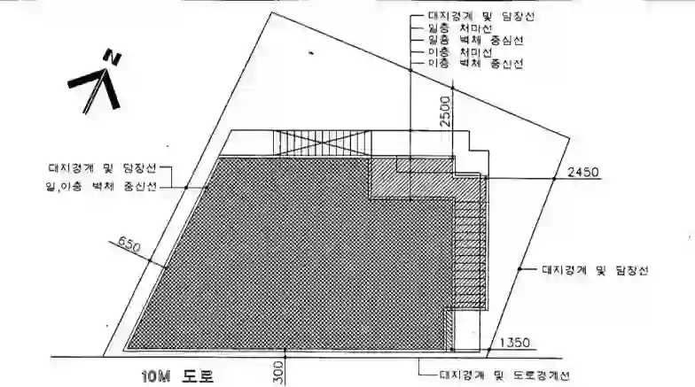 변순예씨 주택 배치도 이미지
